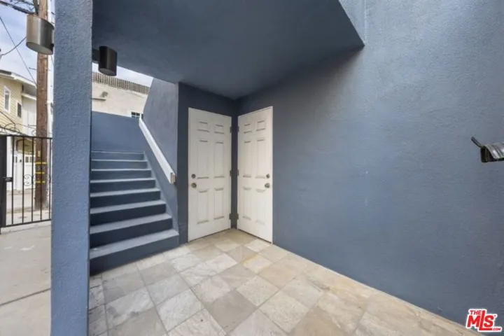 Entrance to Garage