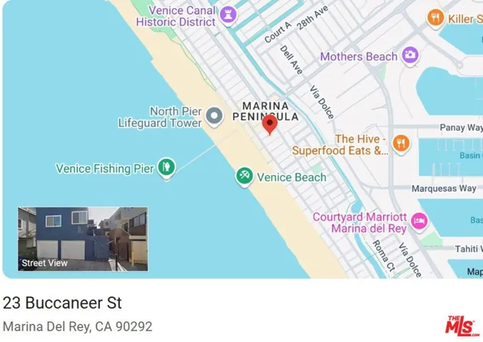 23 Buccaneer Street, Marina Del Rey, California 90292