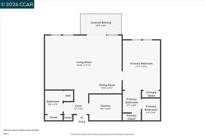 1840 Tice Creek Dr 2340, Walnut Creek, California 94595