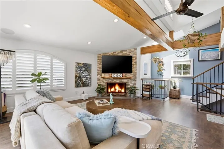 Main Living Area.  *Fire added