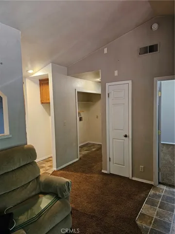 Living room toward hall