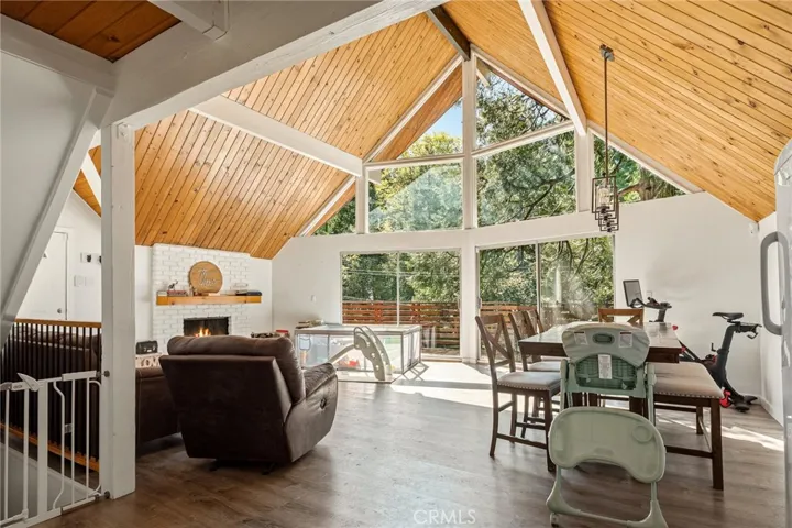 Fire is photoshopped. Main living area