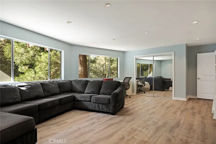 Lower living area