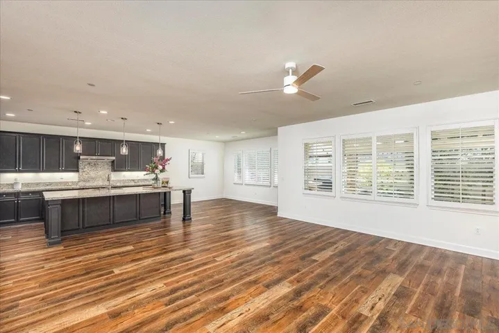Kitchen, Living room
