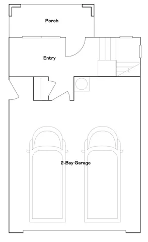 Residence 2 - level 1 floorplan