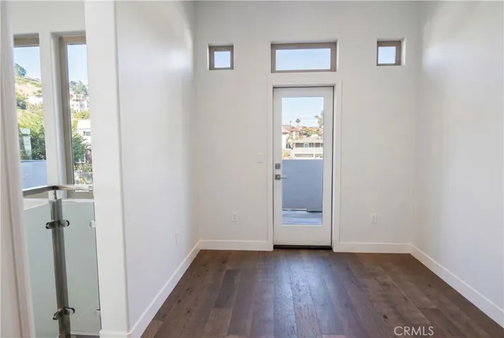 Office with balcony