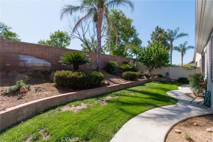 Grassy & Garden Areas