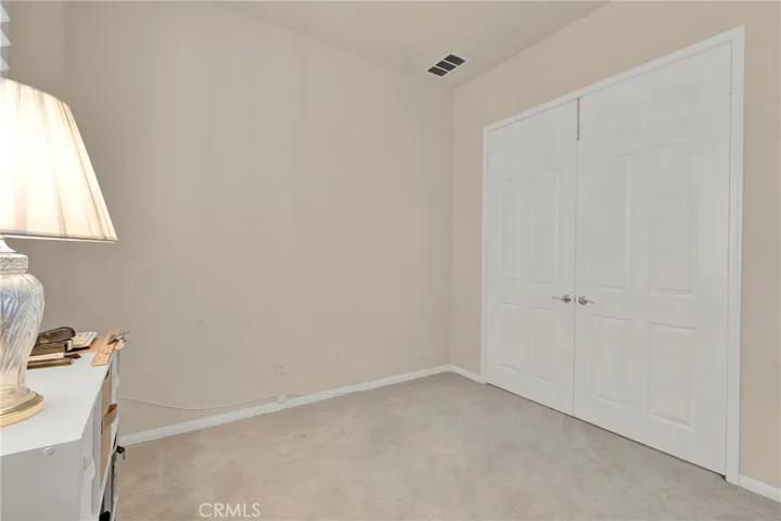 Den / Office has Double Doors