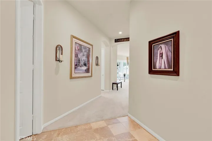Hallway - Bedrooms on Opposite Sides of Home