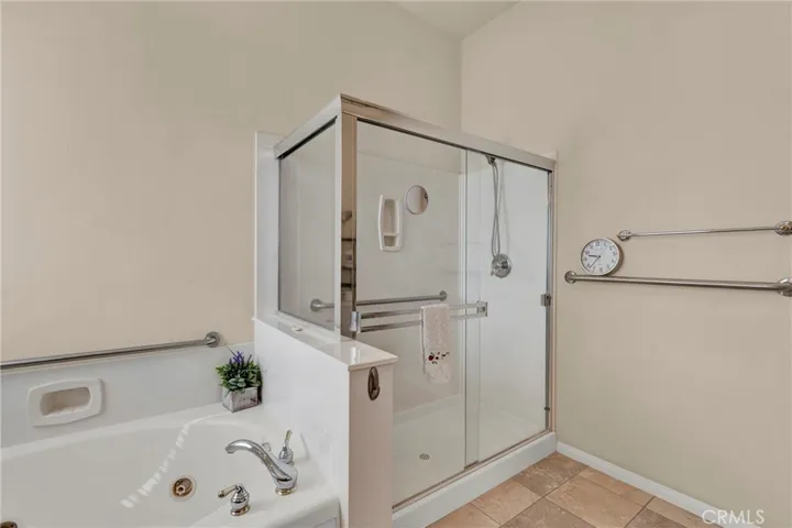 Separate Shower & Tub