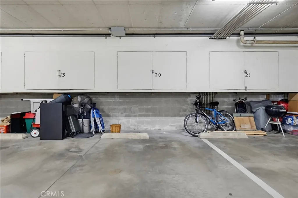 ASSIGNED PARKING WITH OVERHEAD STORAGE