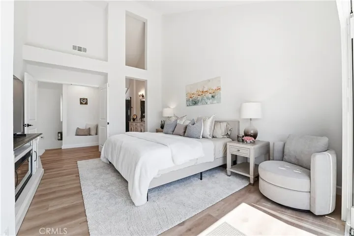 Elevated ceilings and beautiful natural light
