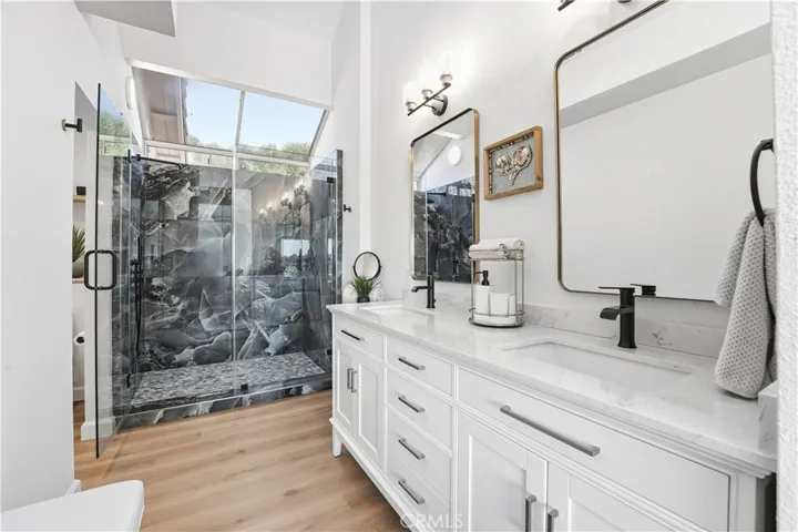 Remodeled bathroom