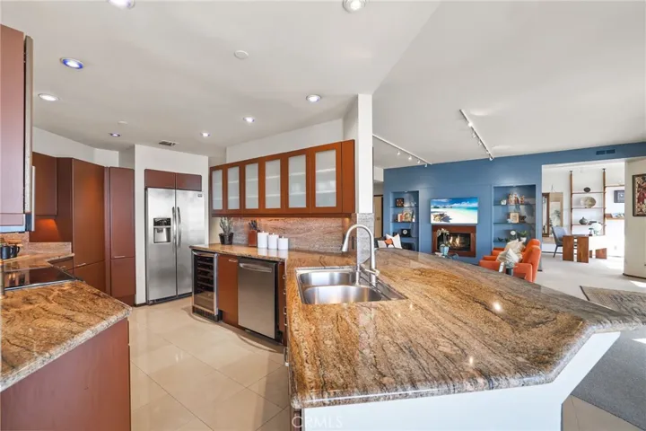 Gorgeous granite counters accent the kitchen and brings nature into everyday living.