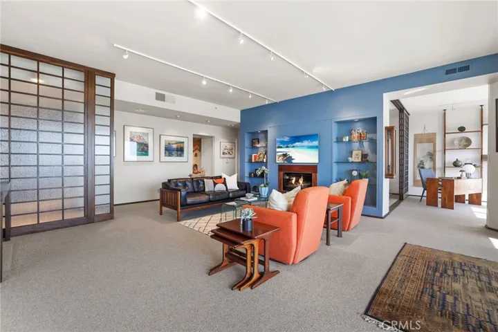 Living room / office view