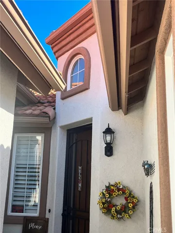 View of foyer from outside