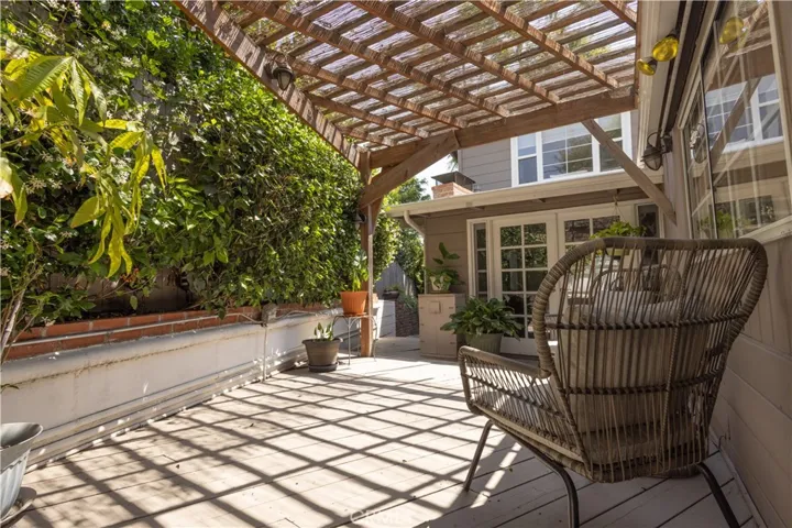 Patio area
