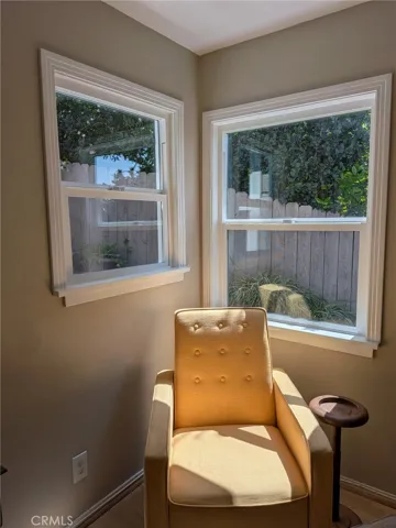 Natural warm lighting into bedroom