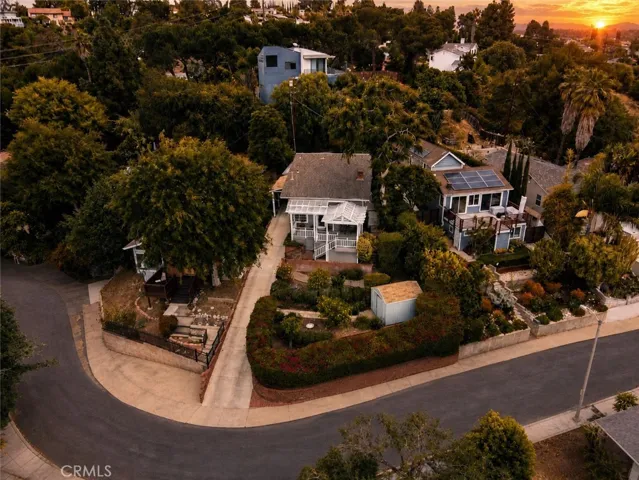 Evening Arial view