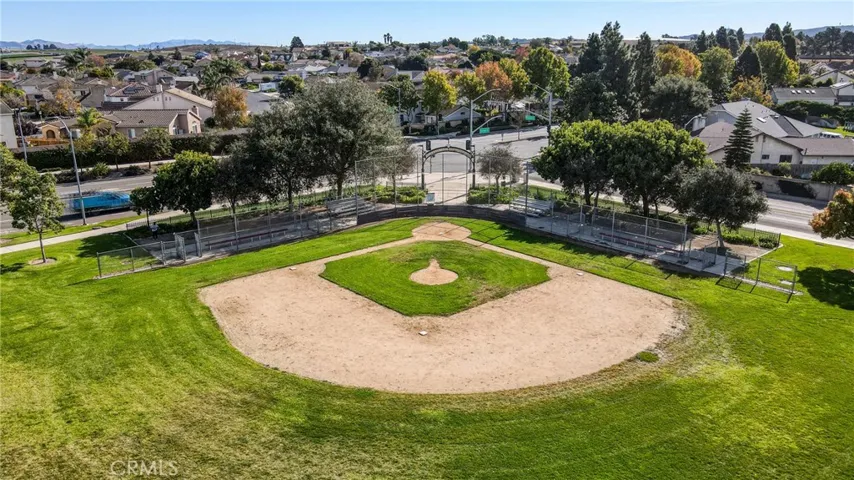 Aerial View Of Robin Ventura Field