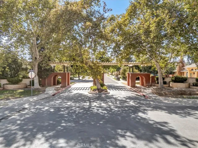 Gated community entrance