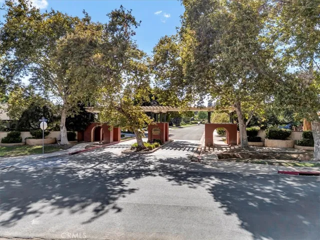 Gated community entrance