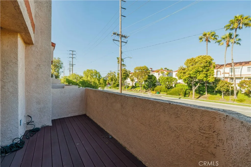 Deck off living room