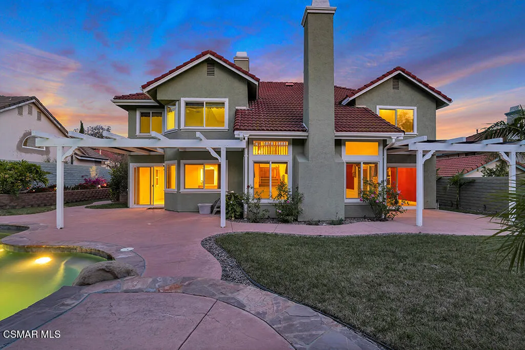 Sunset Backyard