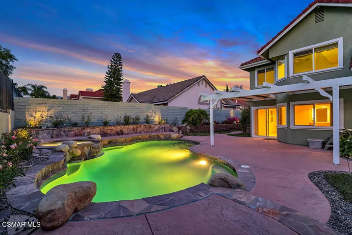 Sunset Backyard
