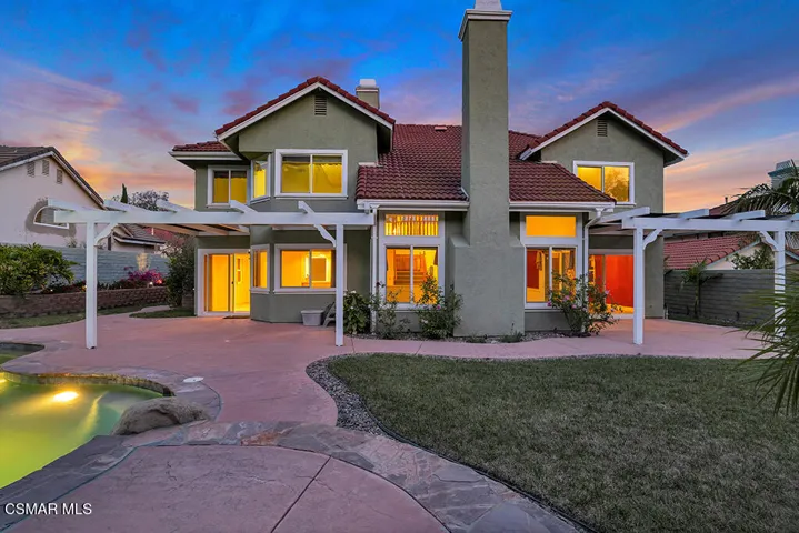 Sunset Backyard