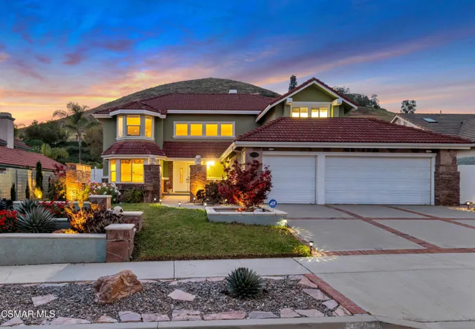 Sunset Front View