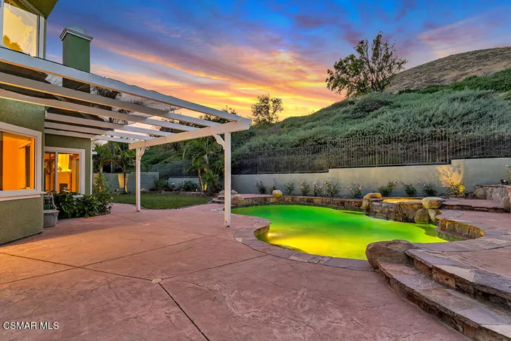 Sunset Backyard