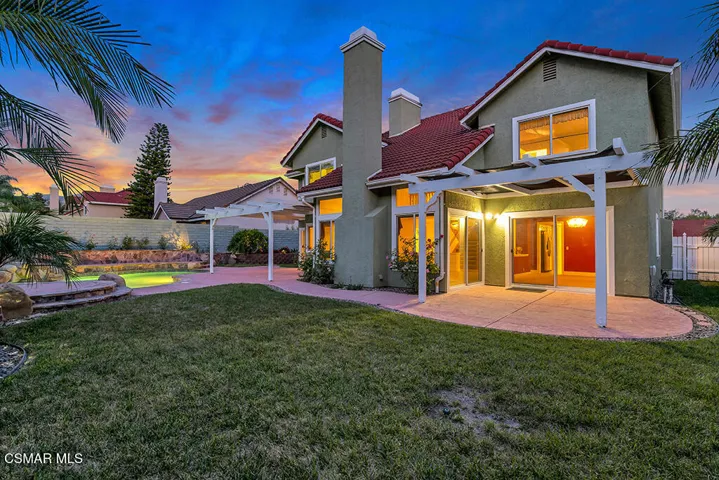 Sunset Backyard