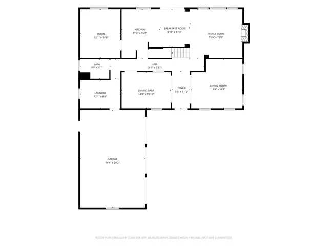 1st Floor Layout