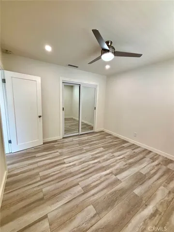 Bedroom #2 with Ceiling Fan