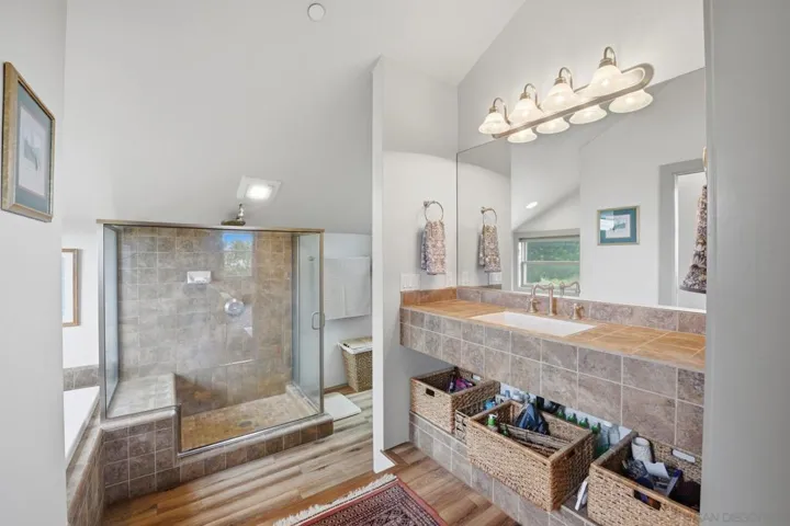 Large Primary ensuite bathroom with Walk-in Shower