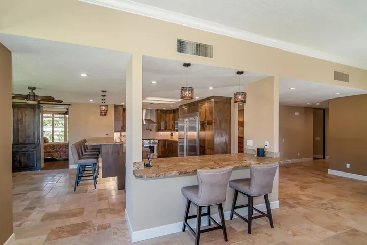 Bar To Kitchen