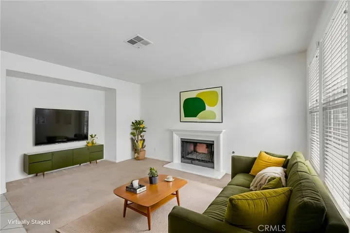 Family room virtually staged, or you can do the way you like