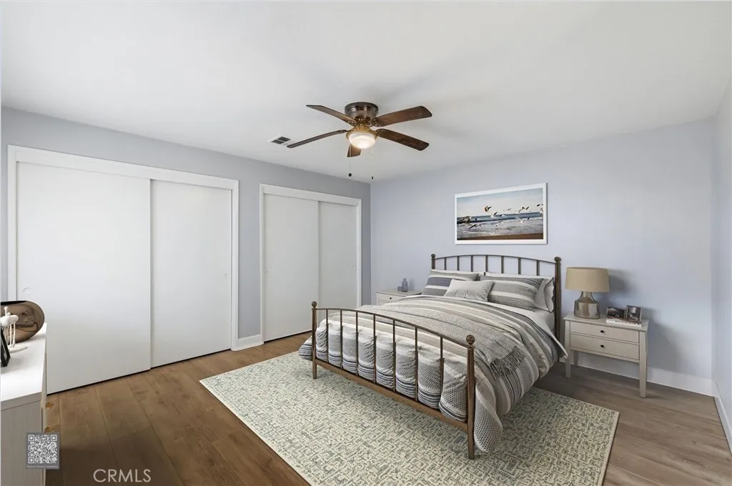 Digitally staged to show potential layout.