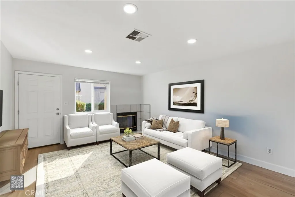 Digitally staged to show potential layout.