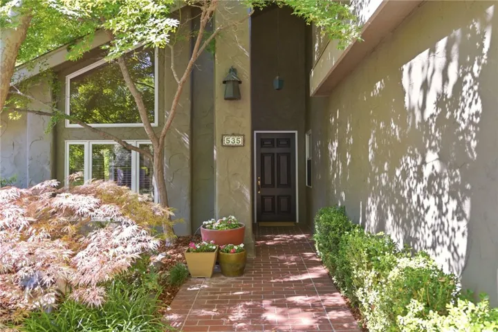 Brick Pathway to Front Door of Main Home