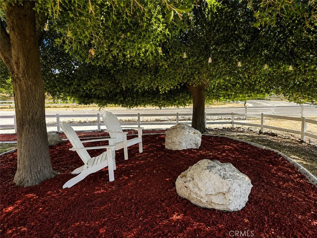 asnother view under the Oak trees