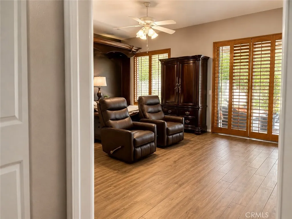 Master bedroom entrance