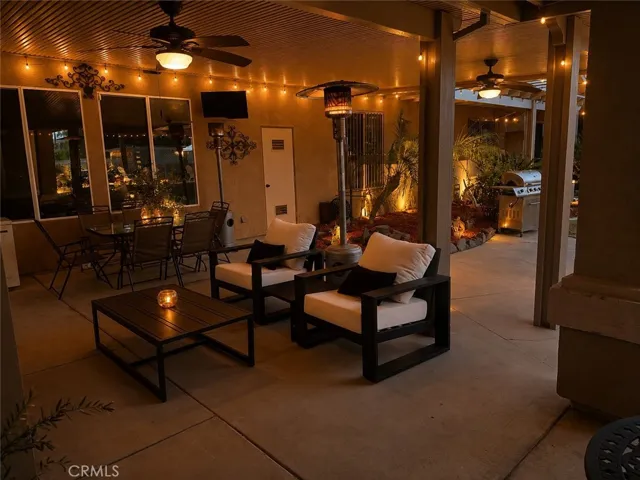 lanai at night time