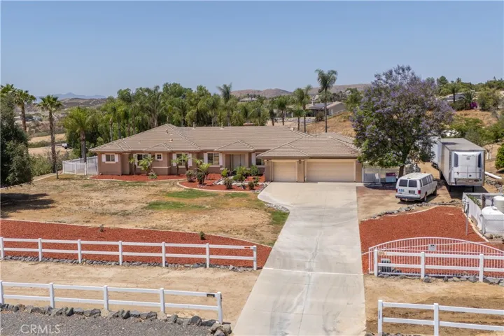 Aerial Front of the property