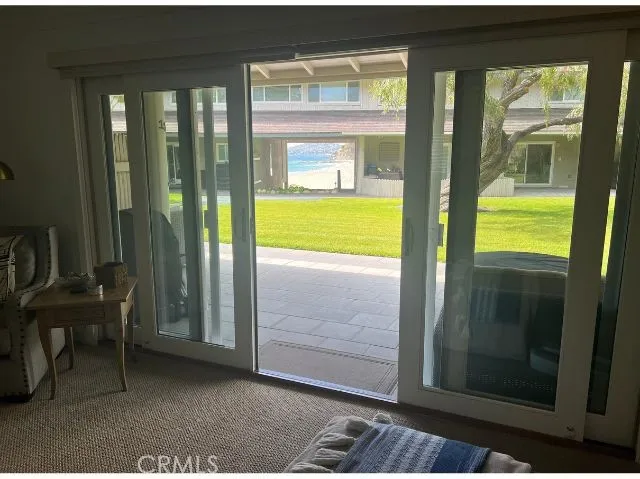 Patio with peak a boo view/beach access