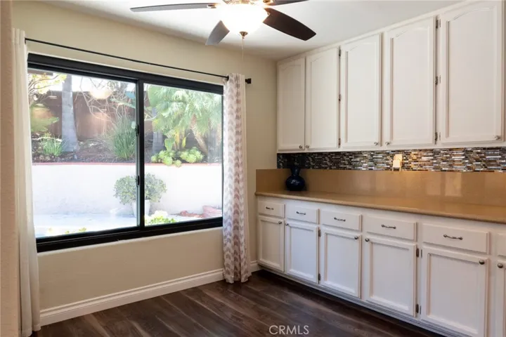 View to patio from Kitchen