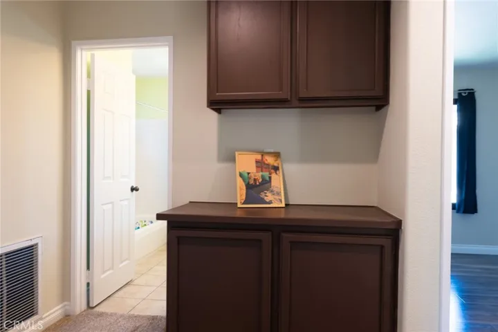Upstairs cabinetry, Bedroom #3