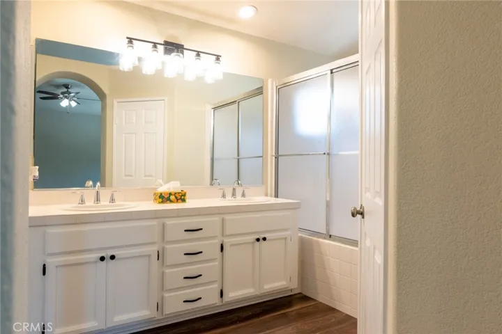 Primary bathroom vanity