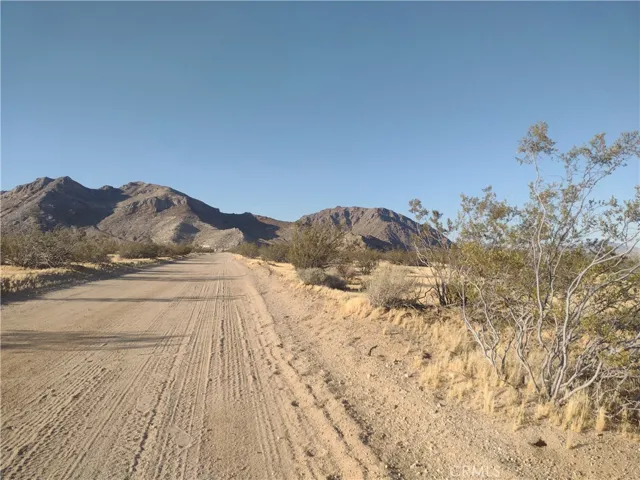 Looking North down Venada, from property